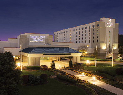 Exterior of Wheeling Island Hotel-Casino-Racetrack