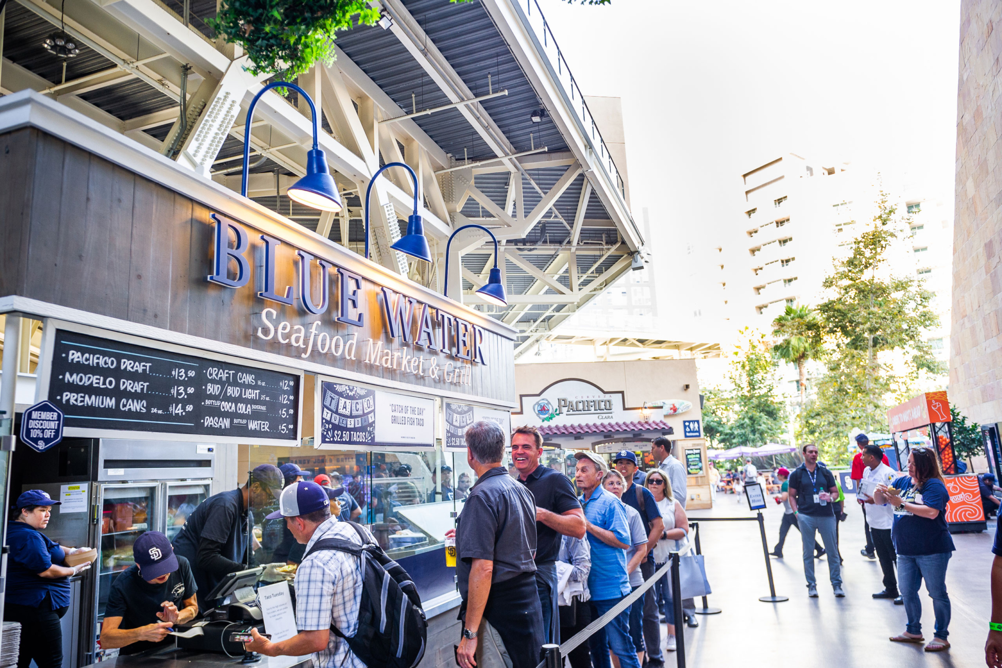 Blue Water, Petco Park,San Diego