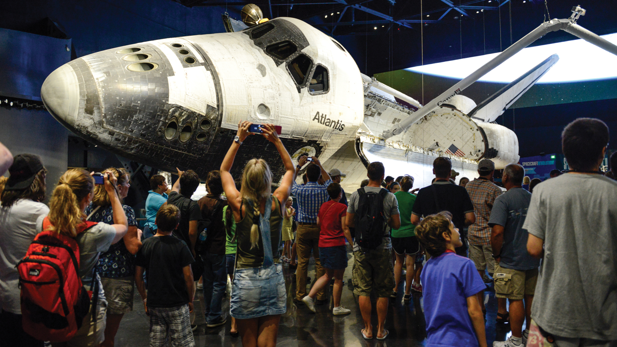 Kennedy Space Center Atlantis Exhibit