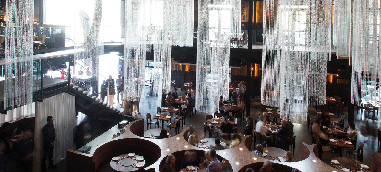 Interior of Morimoto Asia